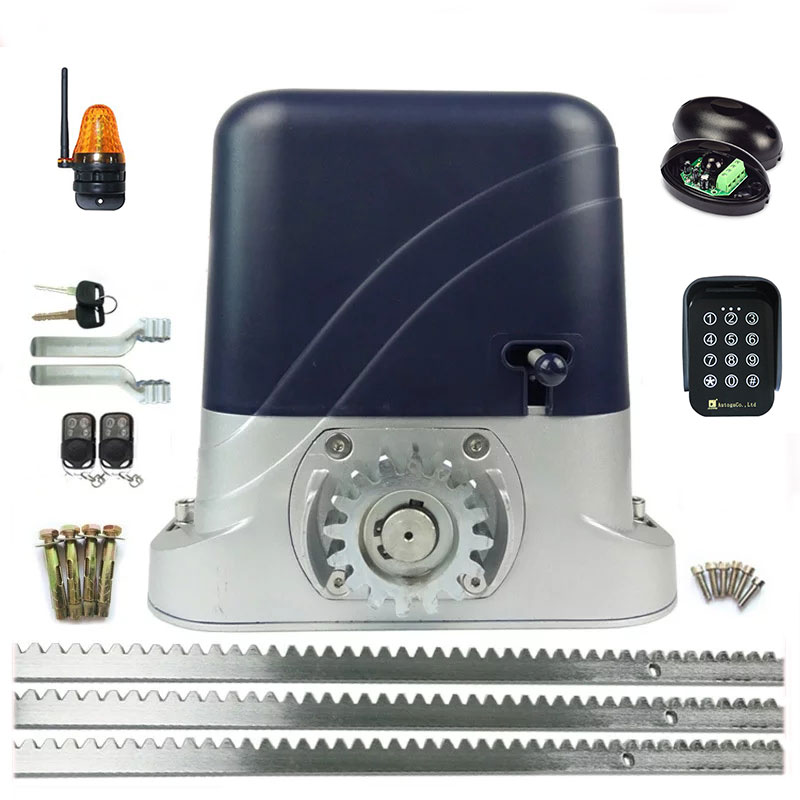 600-1000KG Gear System Residential Electric Sliding Gate Opener ...