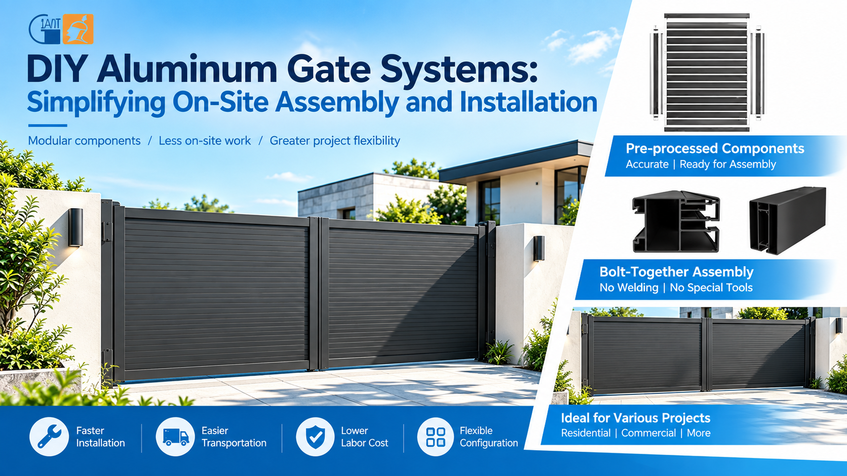 DIY Aluminum Gate Systems Simplifying On-Site Assembly and Installation.png
